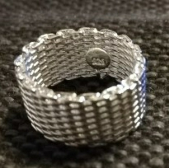 .925 Linx Mesh Ring - Picture 1 of 7